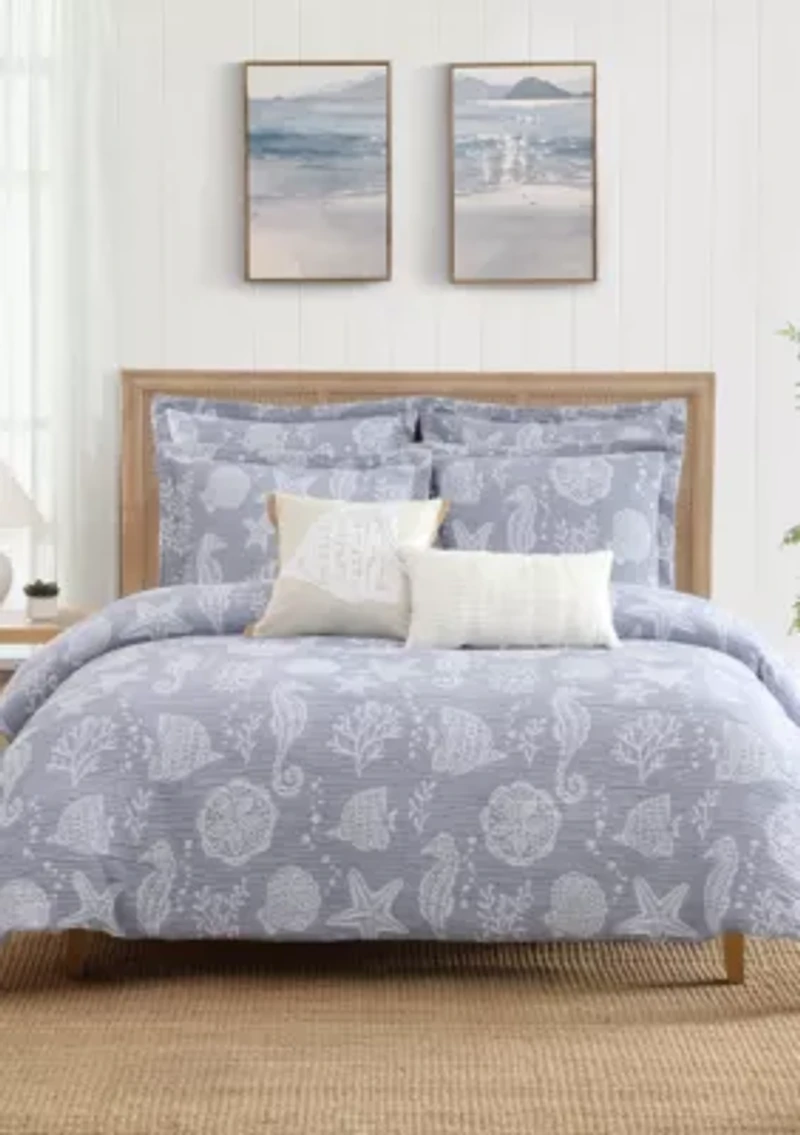 Seaside Charm Euro Sham set of 2