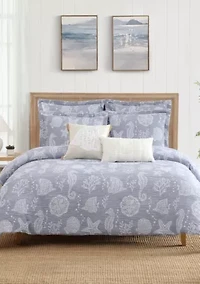 Seaside Charm Euro Sham set of 2
