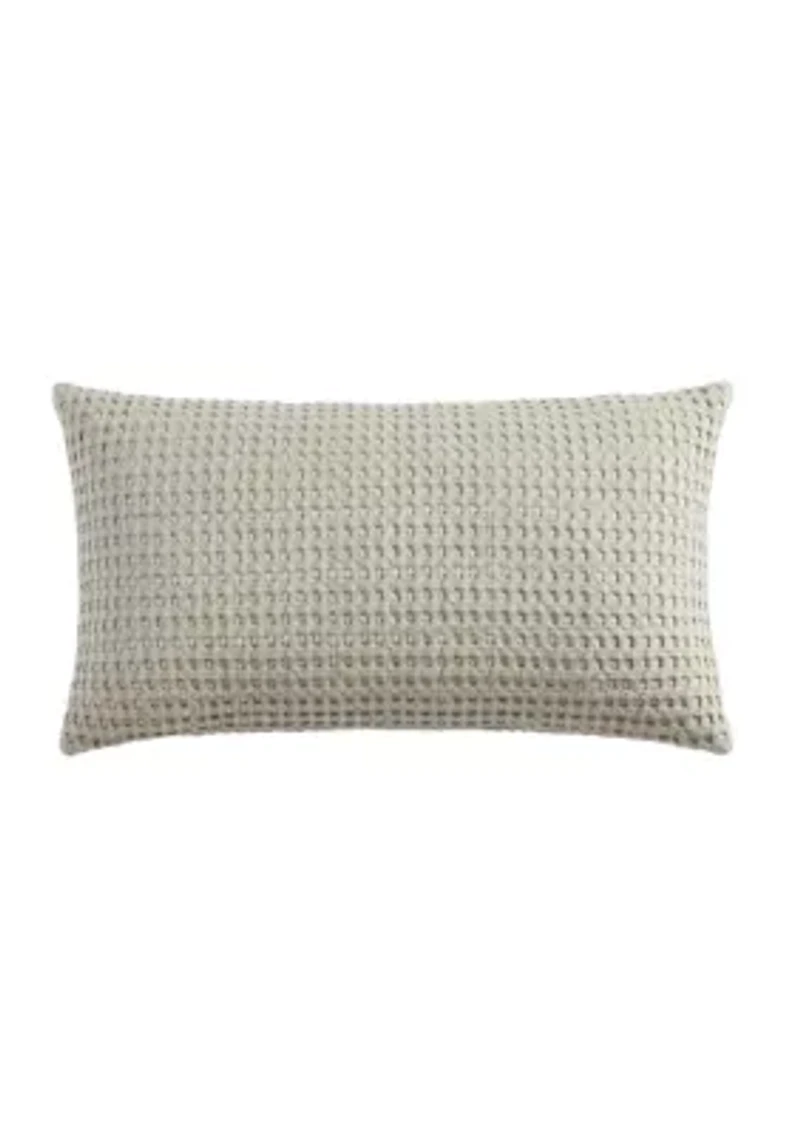 Mills Waffle Pillow