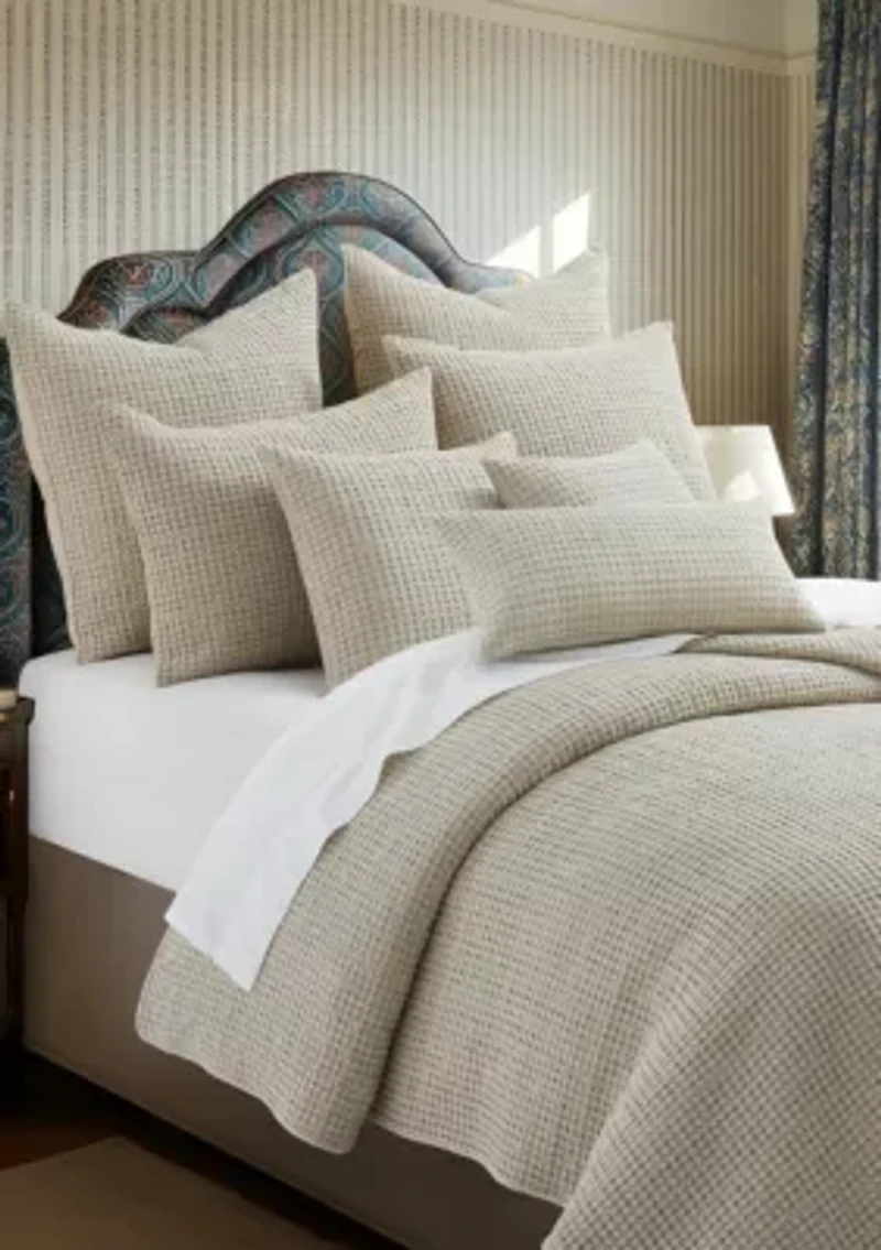Mills Waffle Pillow