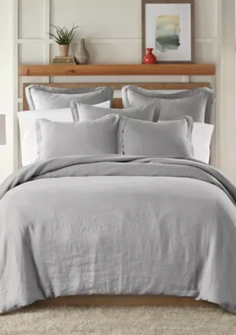 Washed Linen Duvet Cover
