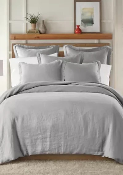 Washed Linen Duvet Cover
