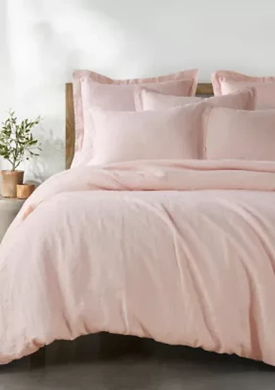 Washed Linen Duvet Cover