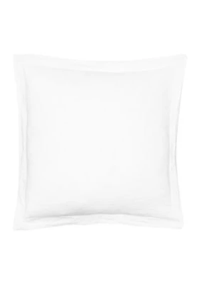 Washed Linen Sham with Flange