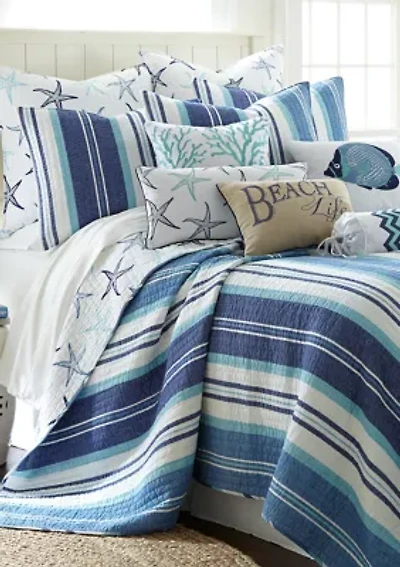 Camps Bay Reversible Quilt Set