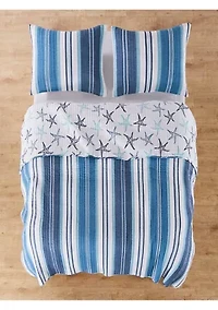 Camps Bay Reversible Quilt Set