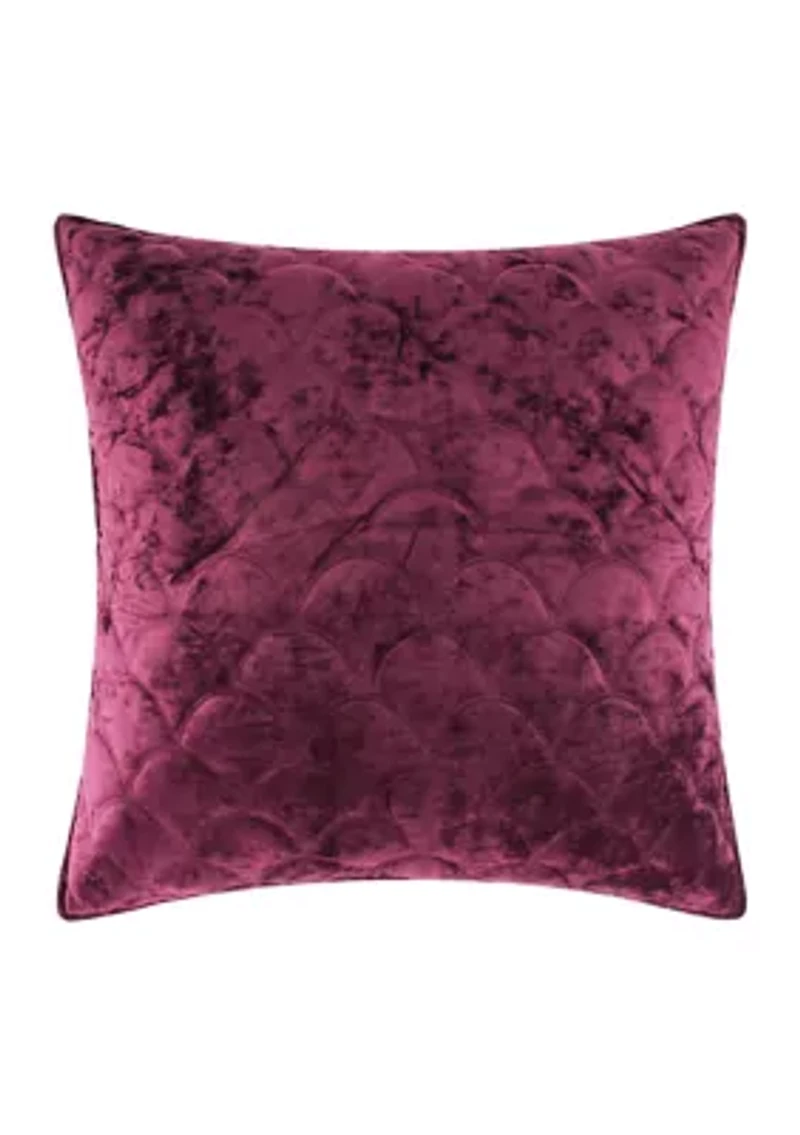 Velvet Plum Euro Sham