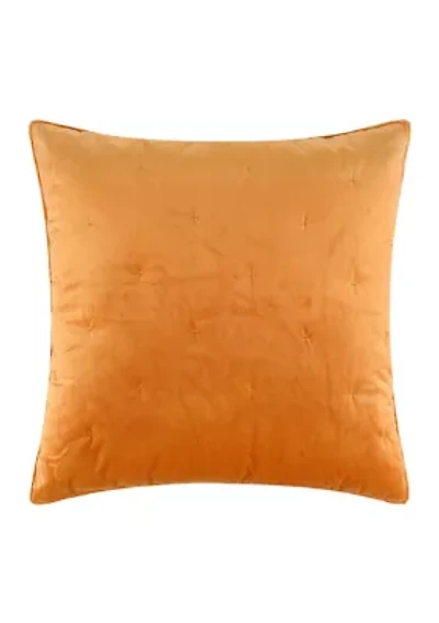 Velvet Ochre Euro Sham