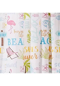 Beach Days Drape Panel