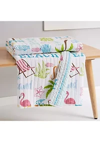 Beach Days Quilted Throw