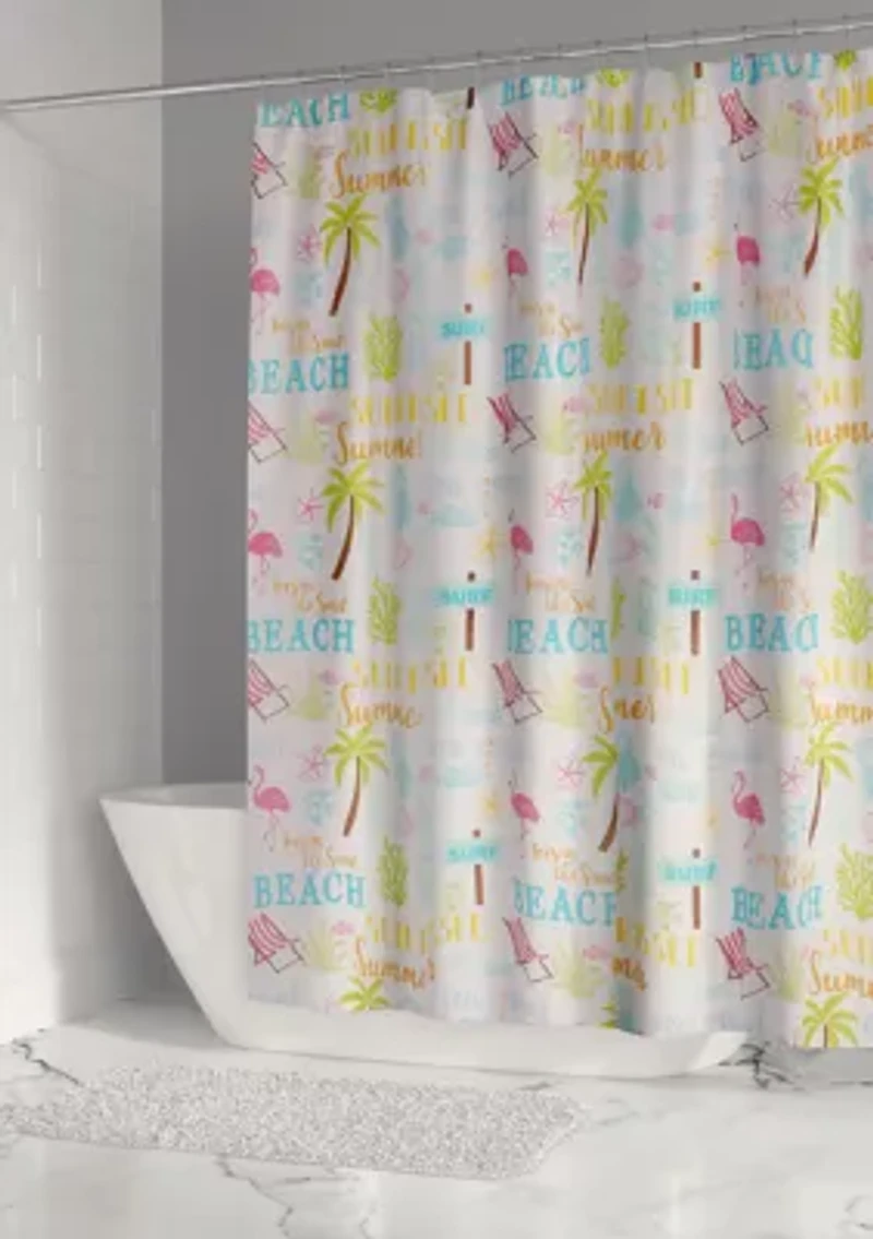 Beach Days Shower Curtain