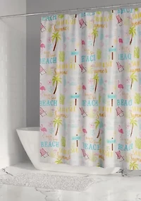 Beach Days Shower Curtain