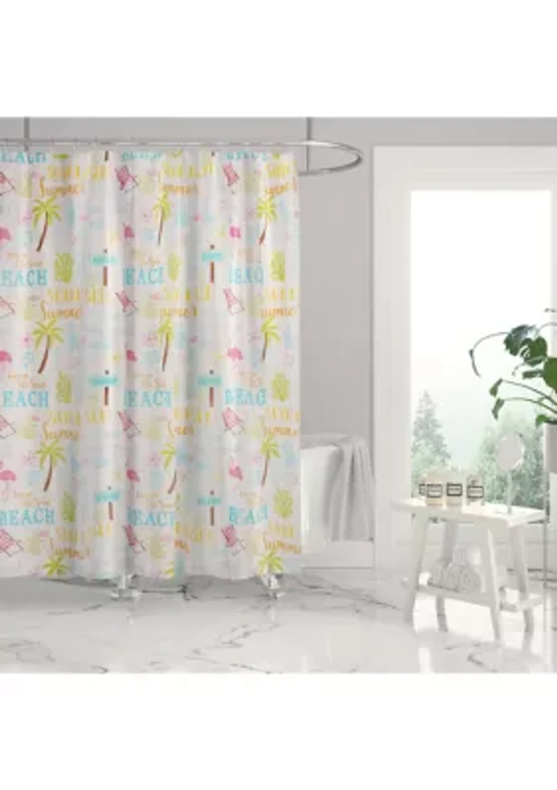 Beach Days Shower Curtain