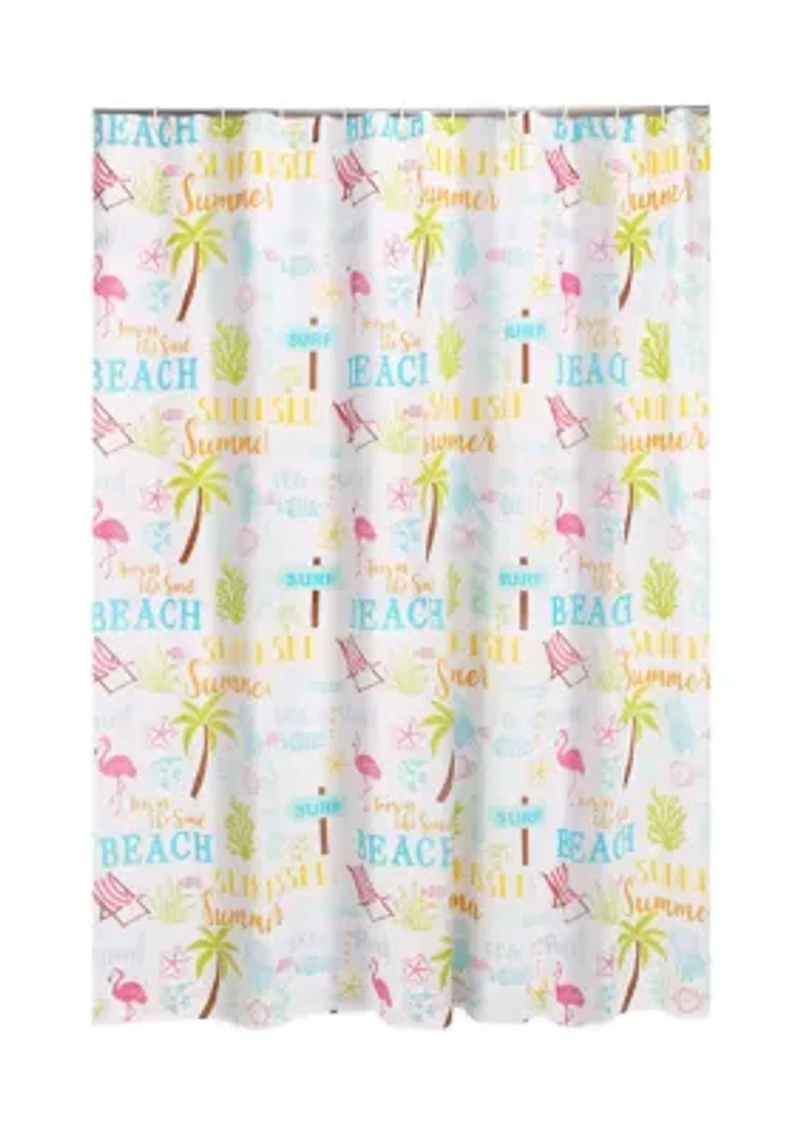 Beach Days Shower Curtain