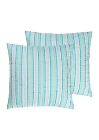 Beach Days Euro Shams Set of 2