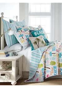 Beach Days Euro Shams Set of 2