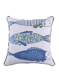 Kochi Fish Printed Fish Pillow