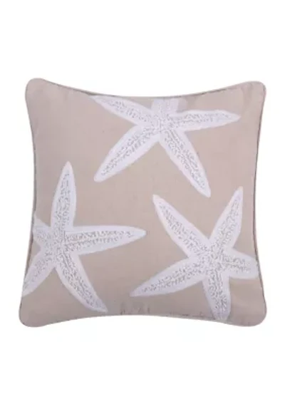 Stone Harbor Starfish Pillow