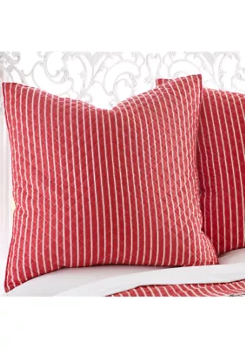 Santa Claus Lane Euro Sham - Set of 2