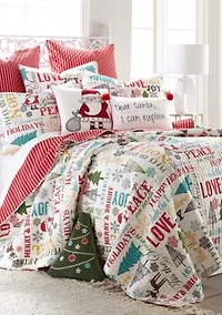 Santa Claus Lane Quilt Set