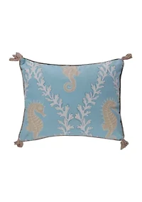 Kailua Quilted Tassel Pillow