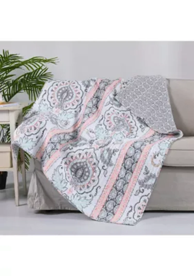 Darcy Quilted Throw