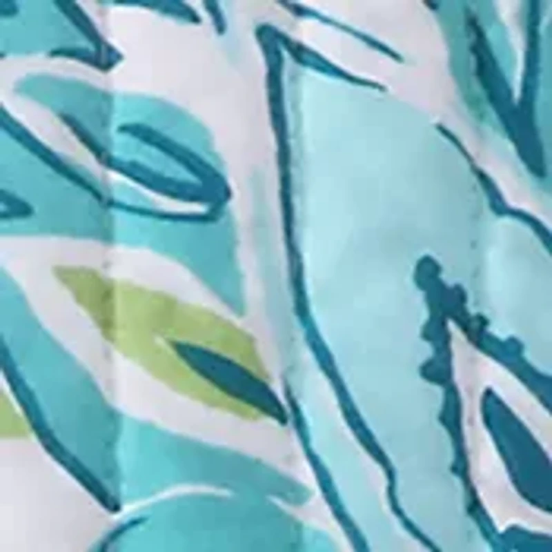 Tamsin Teal Euro Sham Set