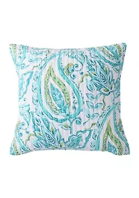 Tamsin Teal Euro Sham Set