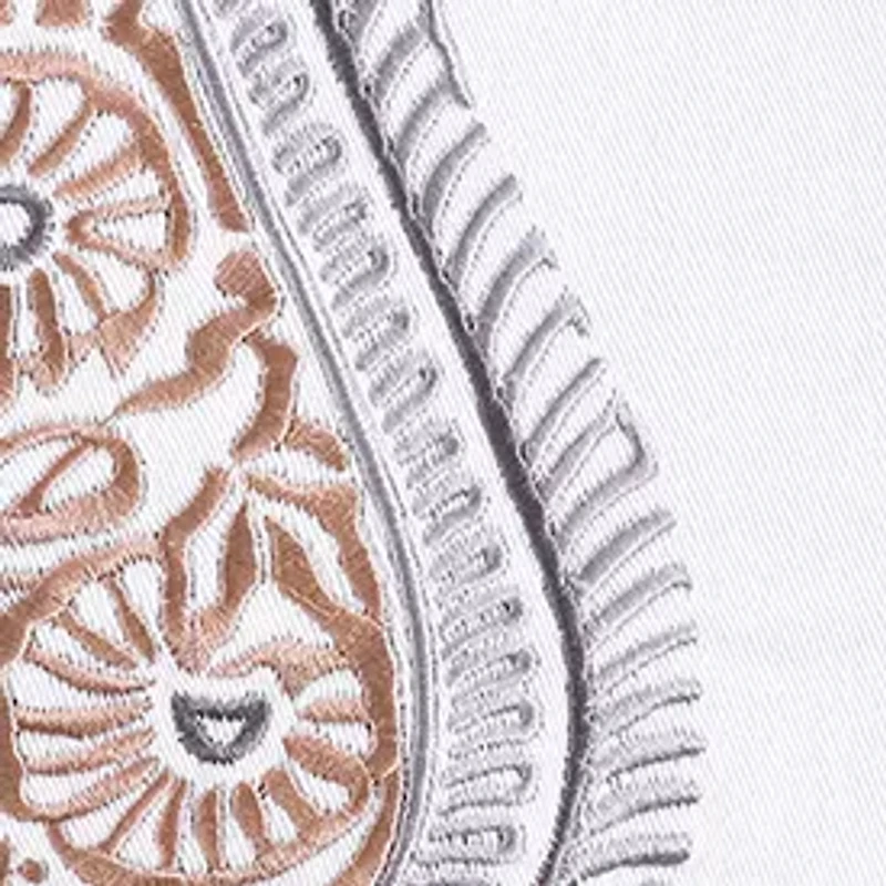 Tamsin Gray Flower Pillow