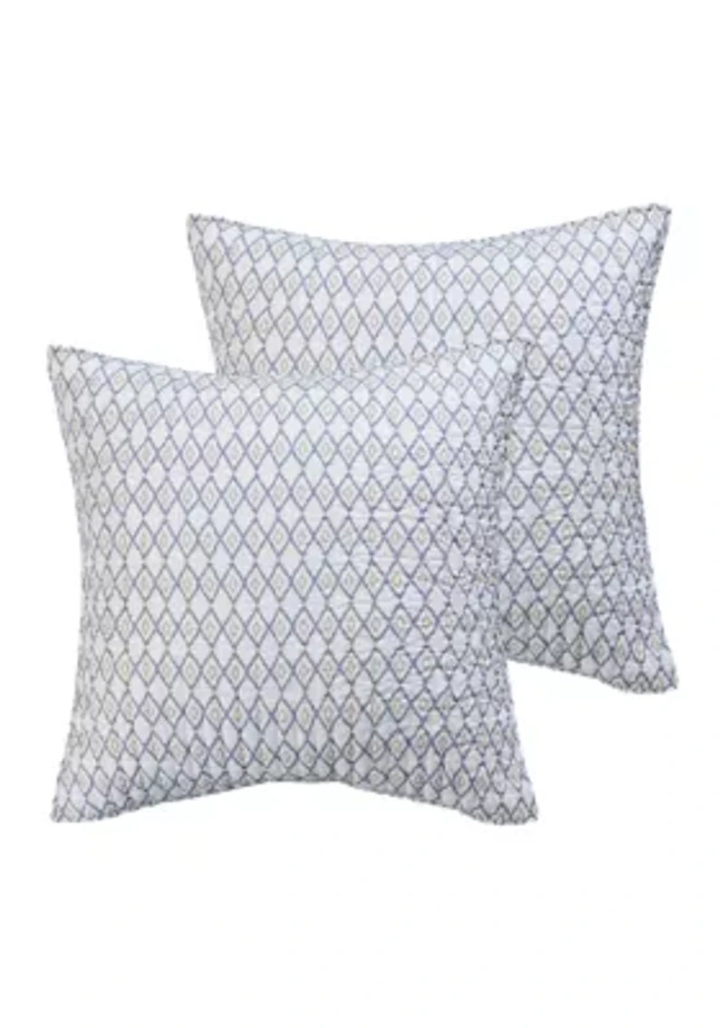 Tamsin Gray Euro Sham Set of 2
