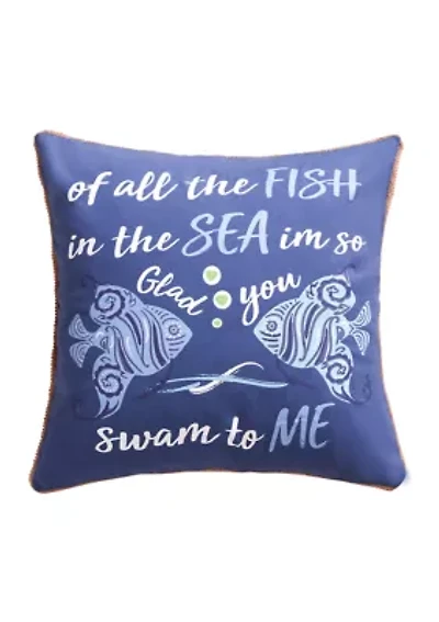  Laida Beach Fish, Sea, Me Pillow