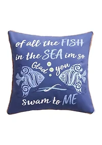  Laida Beach Fish, Sea, Me Pillow