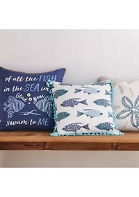  Laida Beach Fish, Sea, Me Pillow