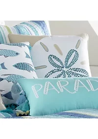 Laida Beach Flower Pillow