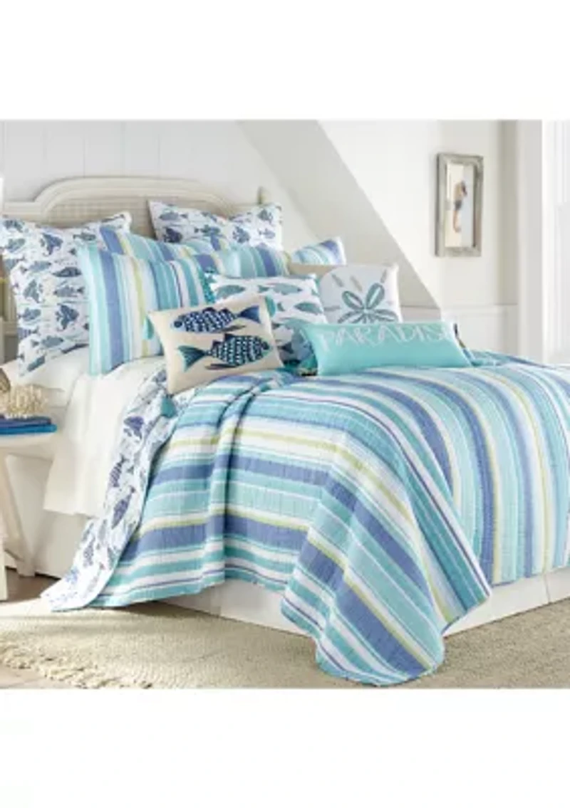 Laida Beach Flower Pillow