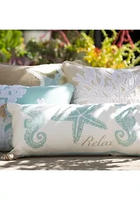 Tobago Stripe Blue Quilt Set