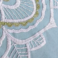  Angelina Linen Medallion Tassel Pillow