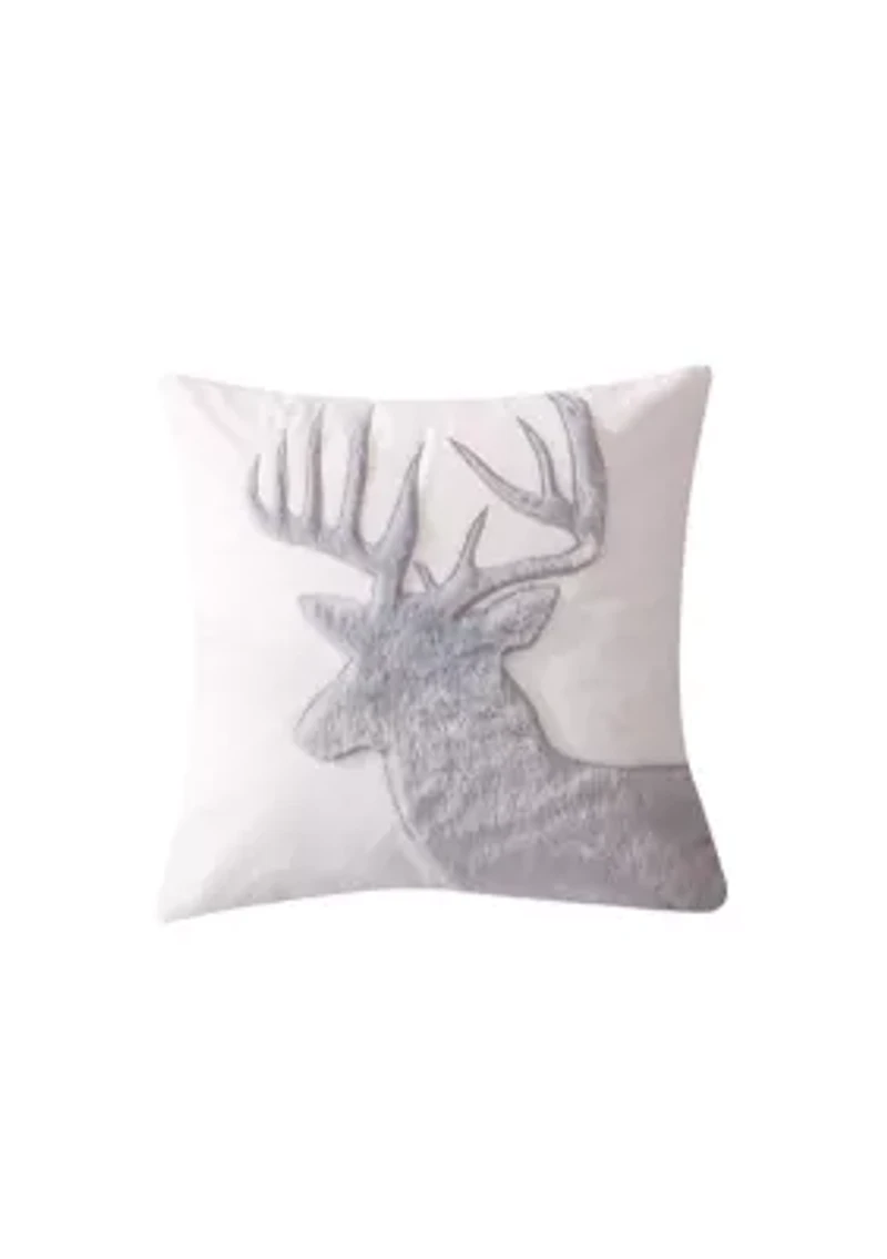 Camden Faux Fur Moose Pillow
