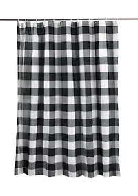 Camden Black Shower Curtain