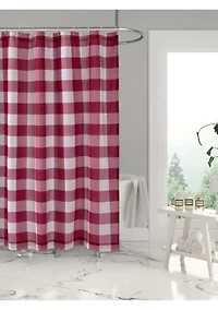 Camden Red Shower Curtain