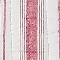 Camden Red Euro Sham Set of 2