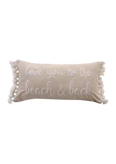 Palmira Beach and Back Pillow