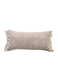 Palmira Beach and Back Pillow