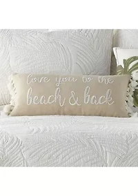 Palmira Beach and Back Pillow