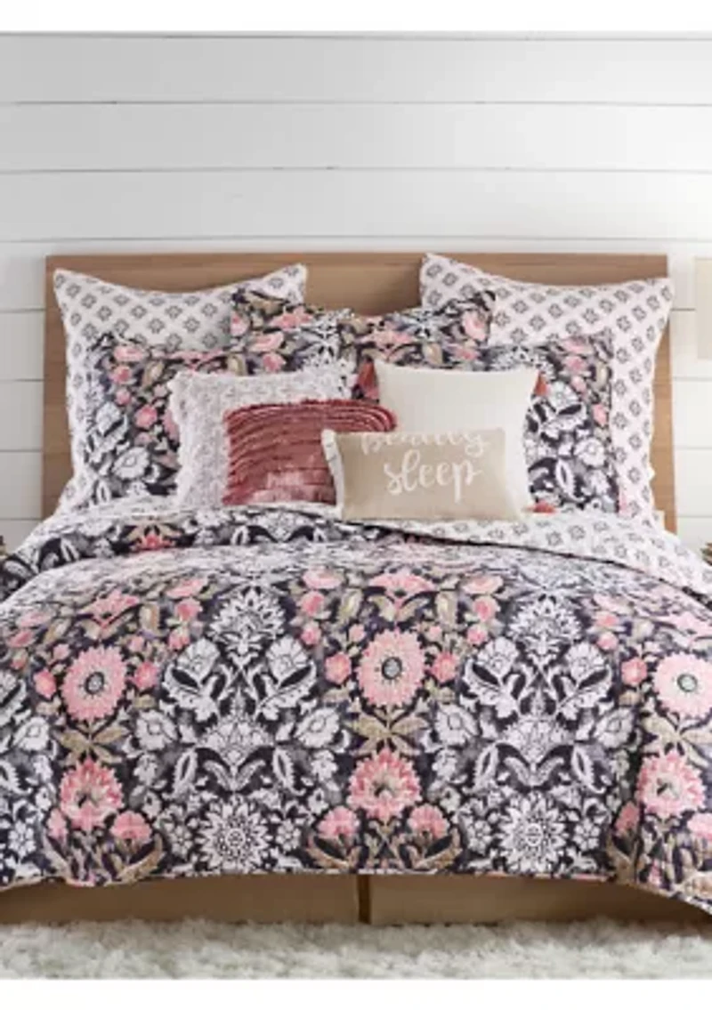 Loretta Textured Tassel Pillow