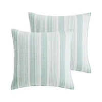 Aqua Breeze Euro Sham Set of 2