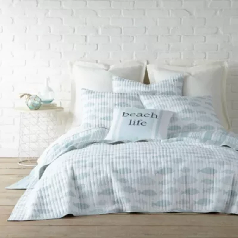 Aqua Breeze Euro Sham Set of 2