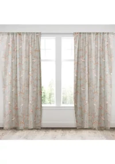  Lyon Teal Drape Panel - Set of 2