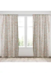  Lyon Teal Drape Panel - Set of 2
