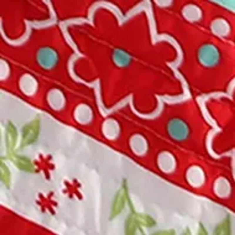 Let It Snow Quilted Throw